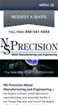 Mobile Screenshot of nsiprecision.com